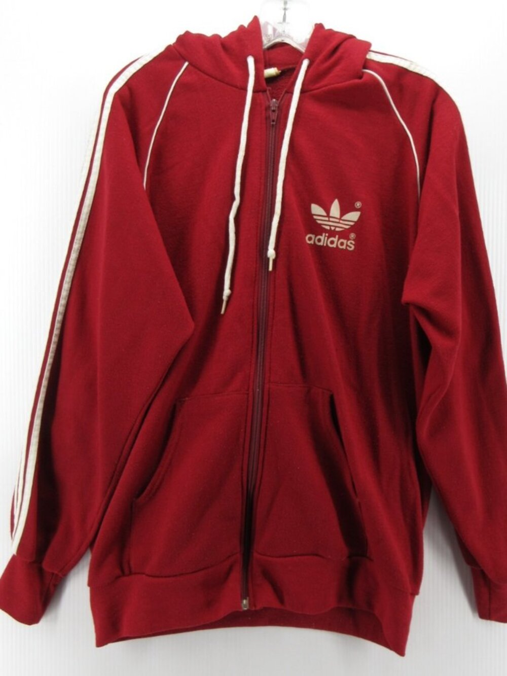 VGT Adidas Jacket Large Trefoil Originals Track Sweatshirt 70s 80s USA*
